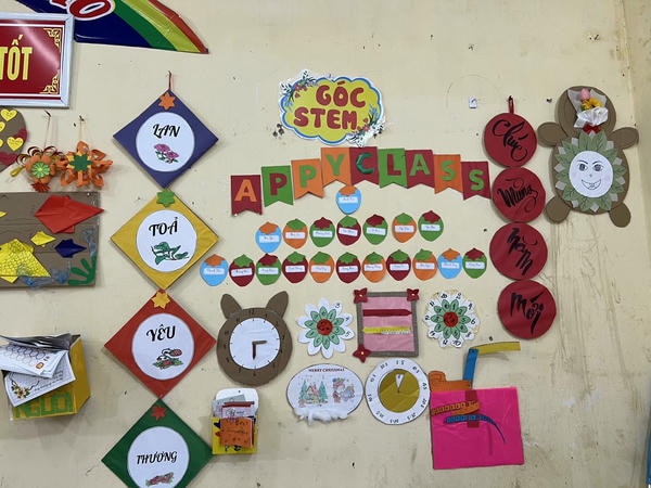 trang trí lớp học tiểu học 27