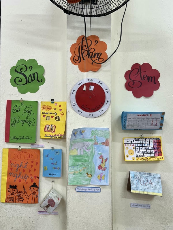 trang trí lớp học tiểu học 33