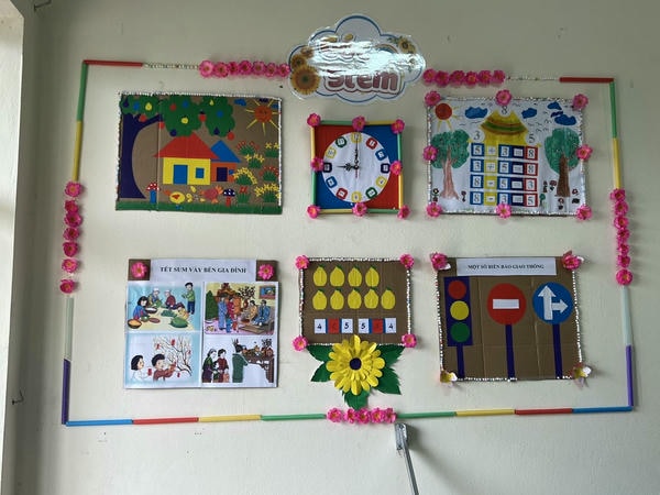 trang trí lớp học tiểu học 36