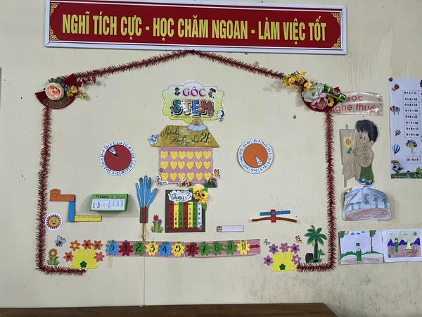 trang trí lớp học tiểu học 39