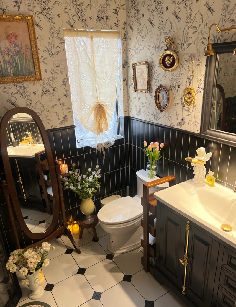 hình ảnh trang trí nhà vệ sinh