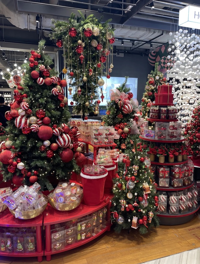 trang trí noel cho cửa hàng 1