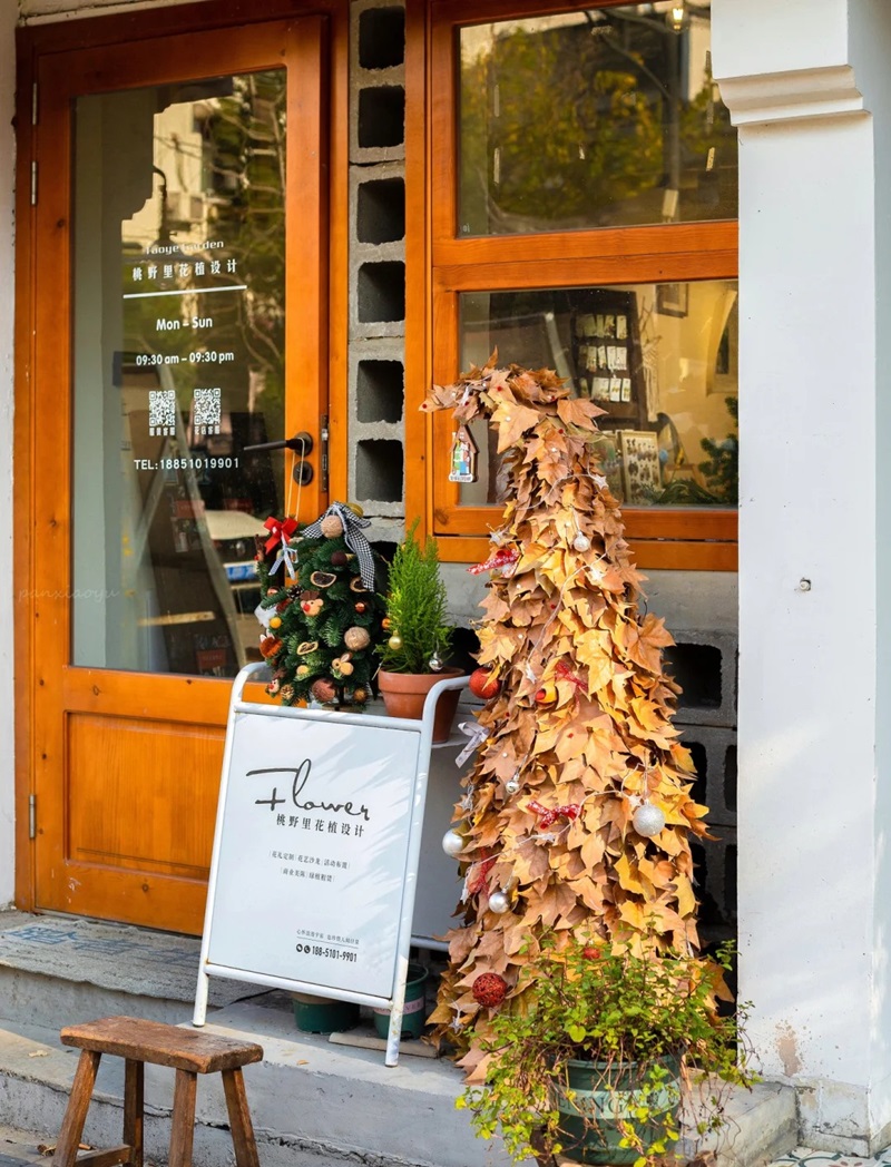 trang trí noel cho cửa hàng 18