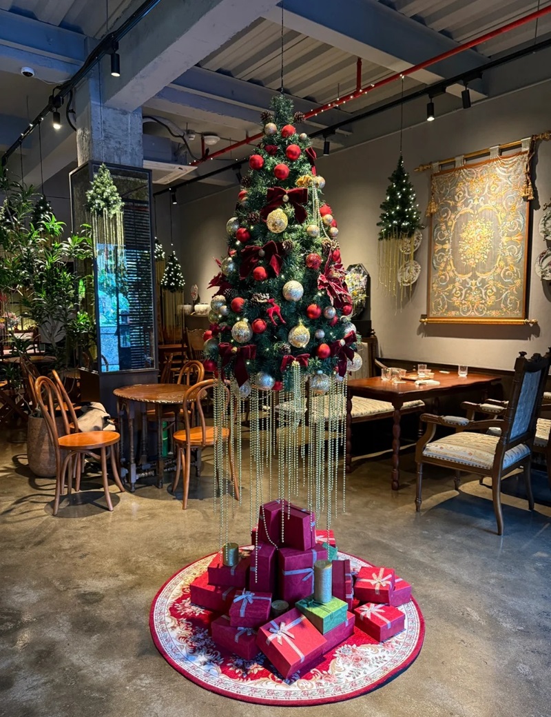 trang trí noel cho cửa hàng 23