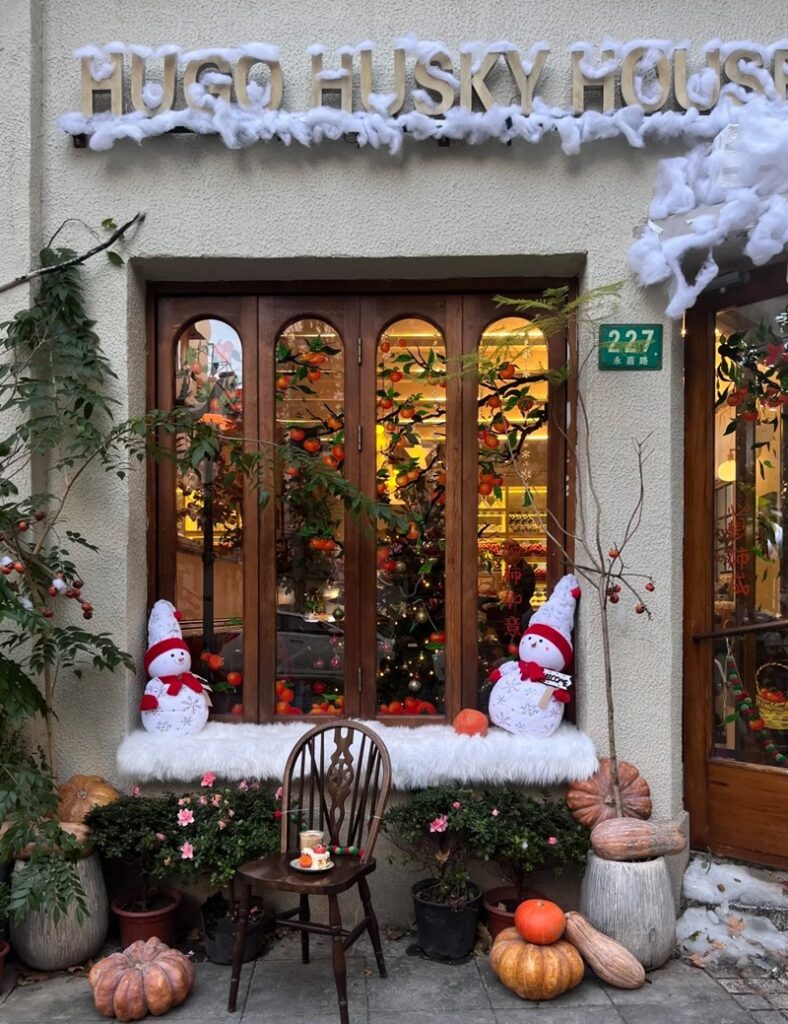 trang trí noel cho cửa hàng 30