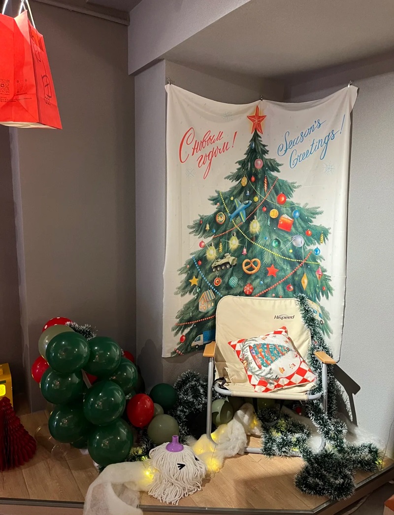 trang trí noel cho cửa hàng 39