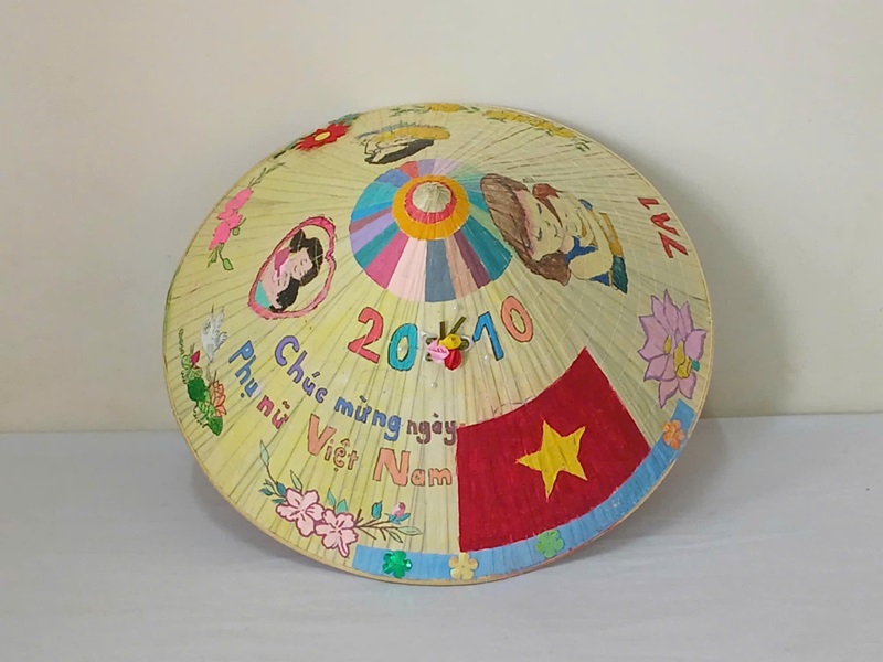 trang trí nón lá 17