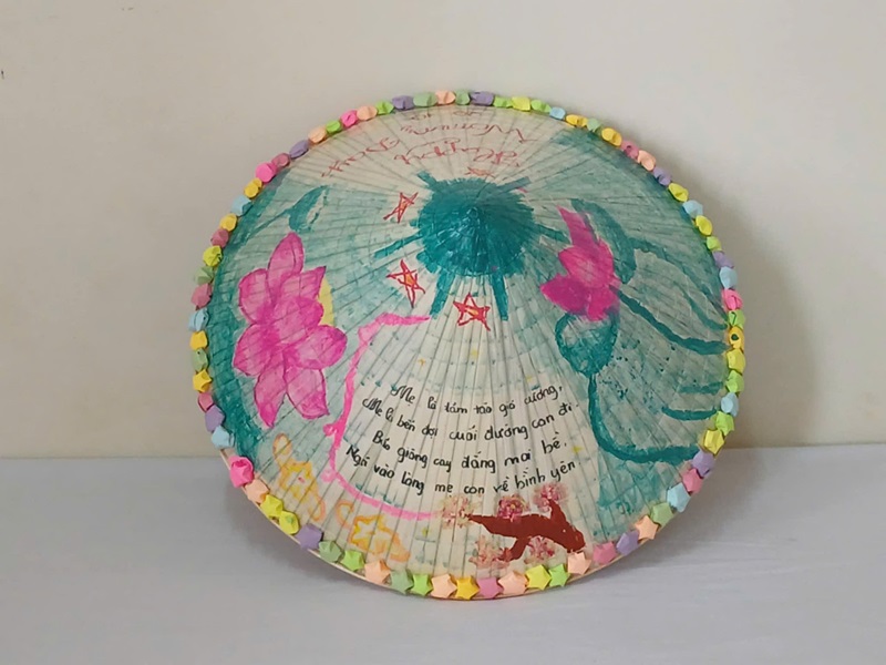 trang trí nón lá 18