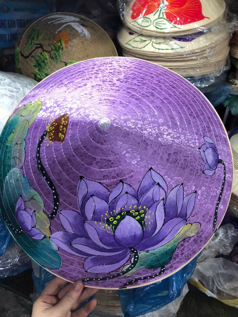 trang trí nón lá 22