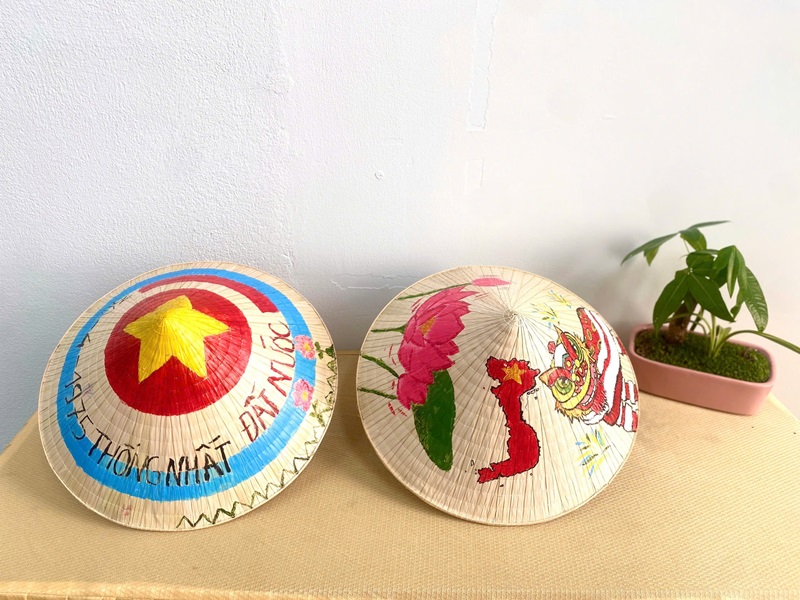 trang trí nón lá 25