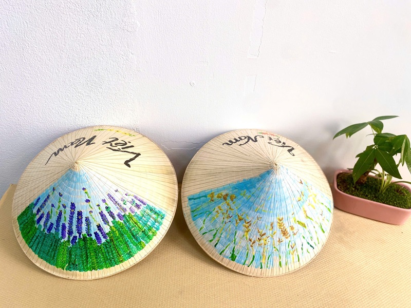 trang trí nón lá 29