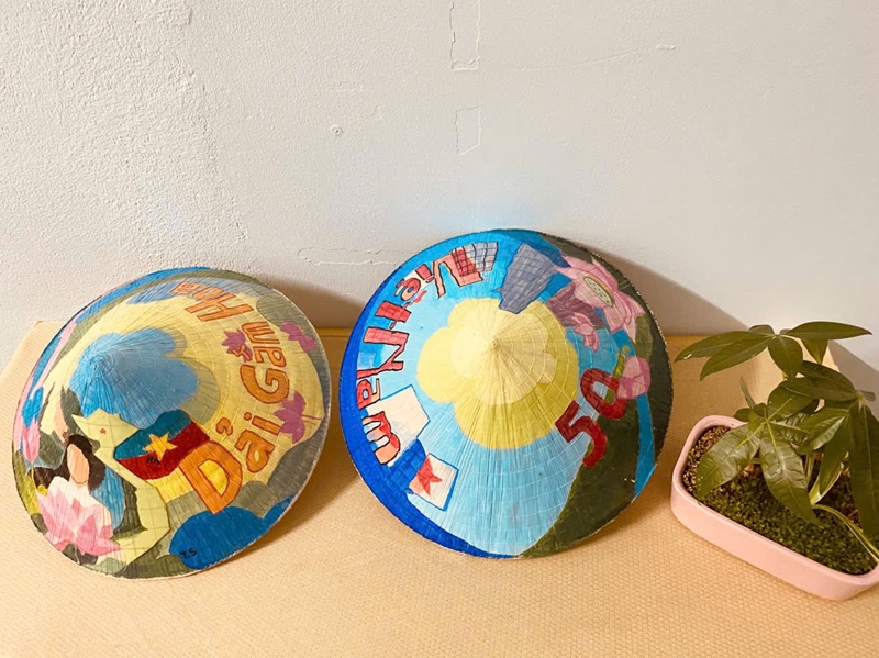 trang trí nón lá 30