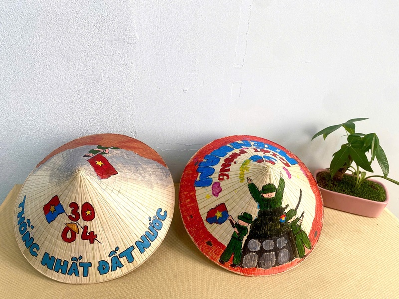 trang trí nón lá 33