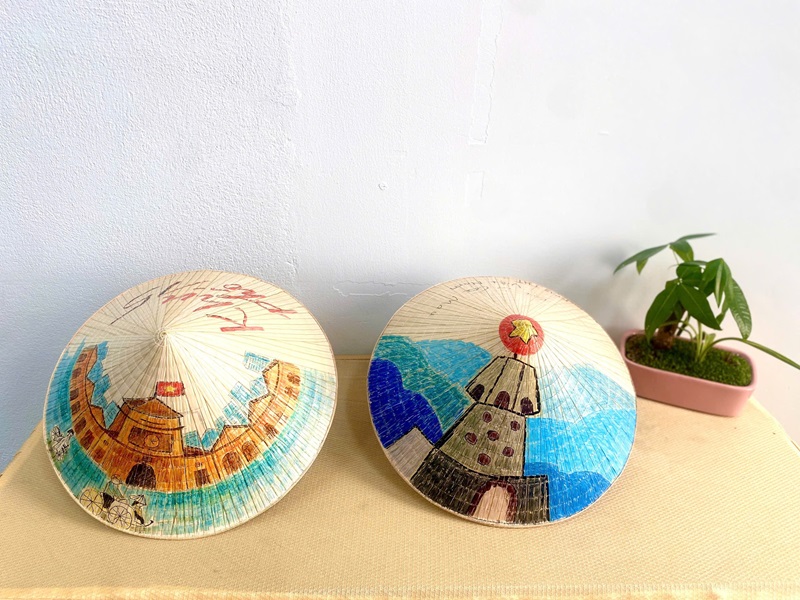 trang trí nón lá 35