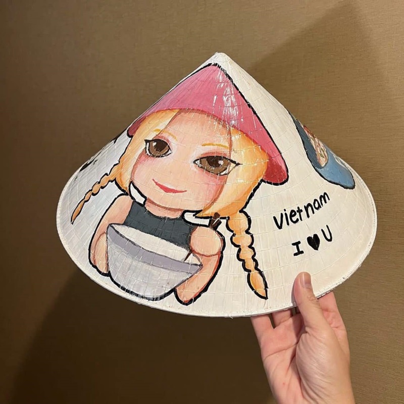 trang trí nón lá 38