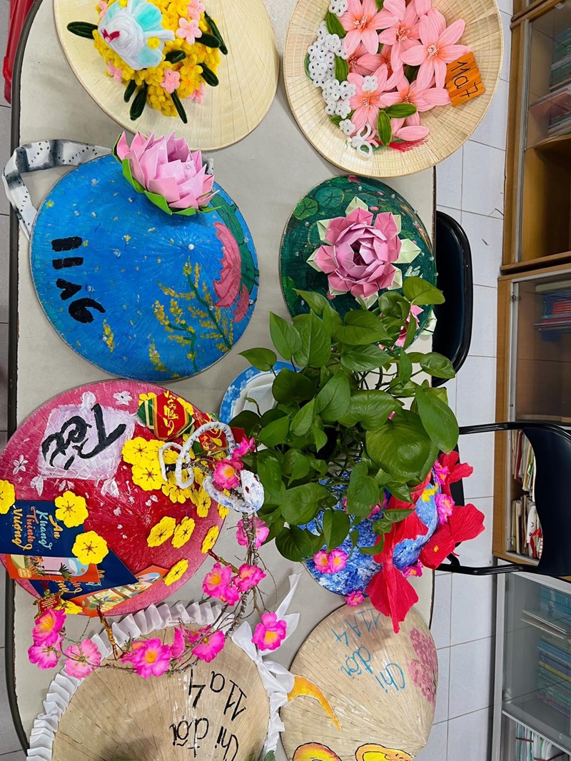 trang trí nón lá 39