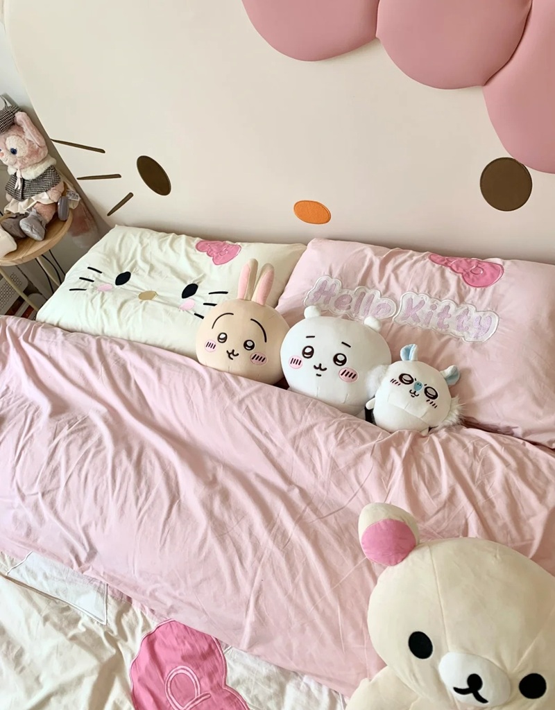 trang trí phòng hello kitty 17