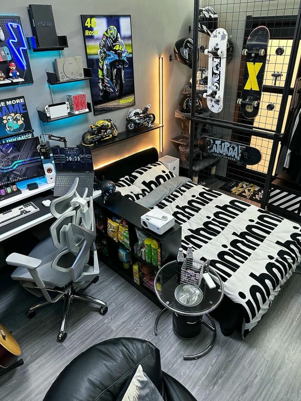 trang trí phòng nam đẹp 16