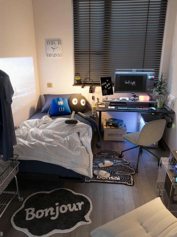 trang trí phòng nam đẹp 2