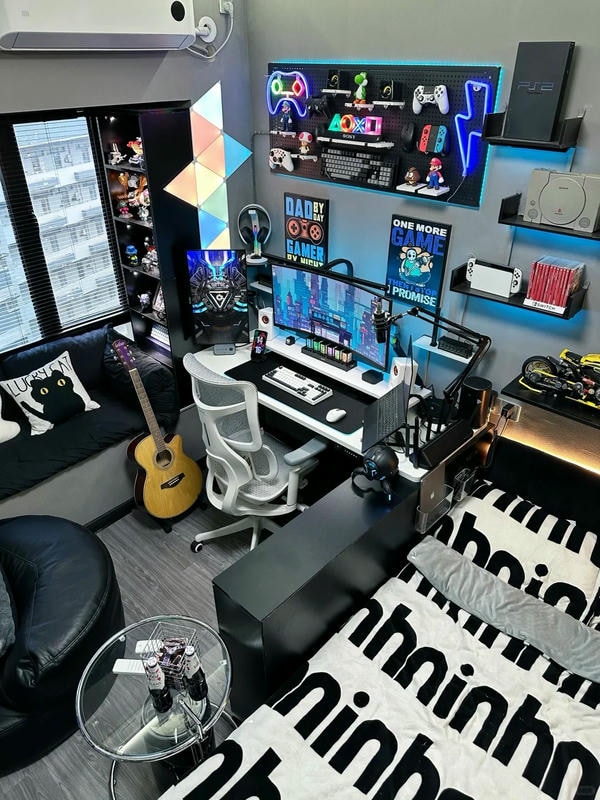 trang trí phòng nam đẹp 23