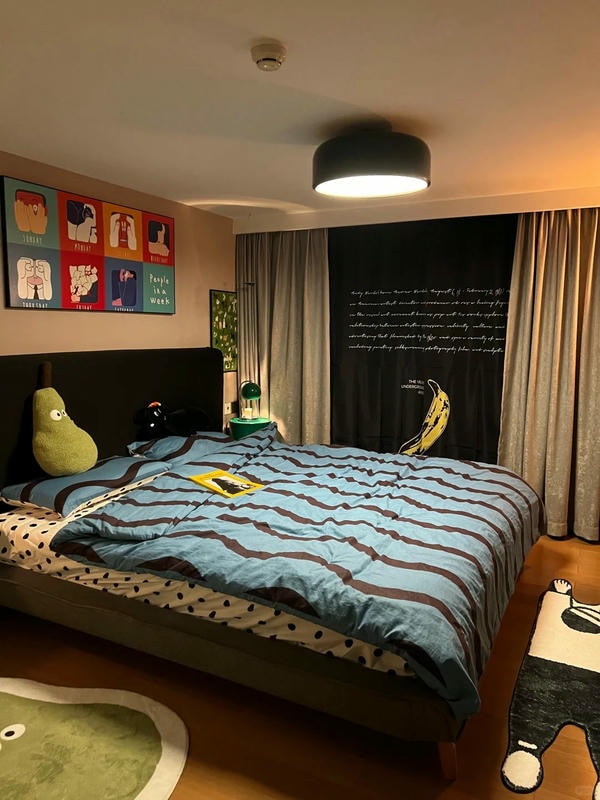 trang trí phòng nam đẹp 6