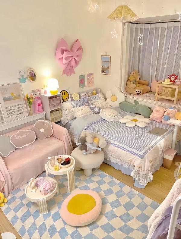 trang trí phòng ngủ nhỏ cho nữ 11