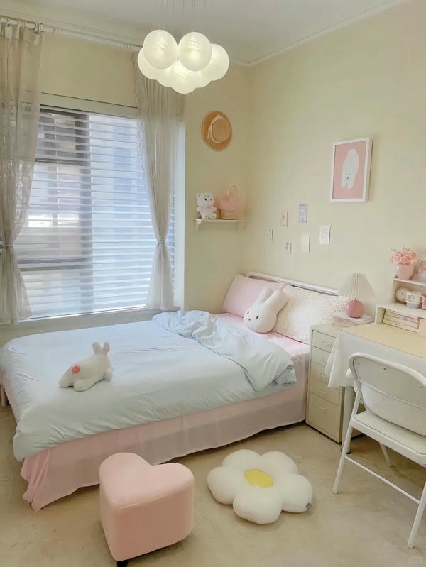 trang trí phòng ngủ nhỏ cho nữ 13