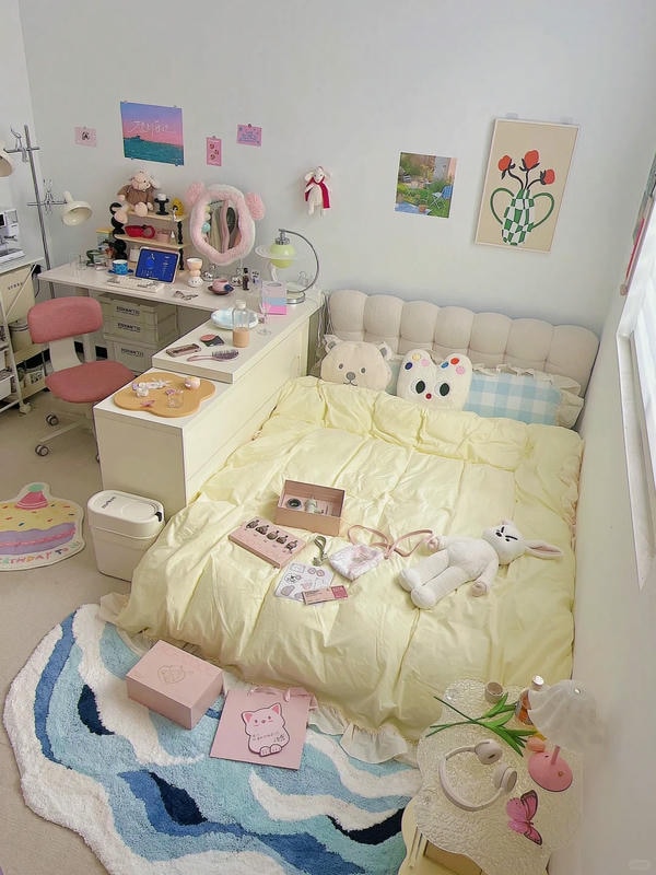 trang trí phòng ngủ nhỏ cho nữ 24