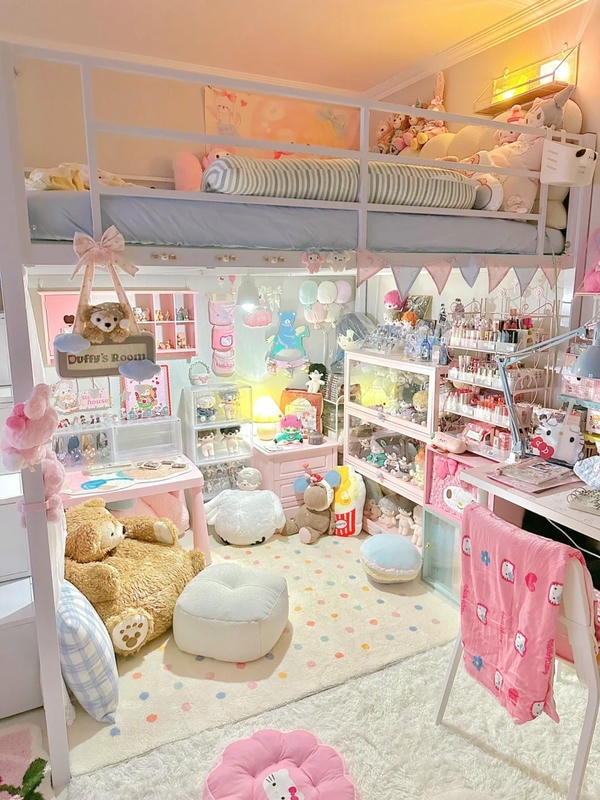 trang trí phòng ngủ nhỏ cho nữ 25