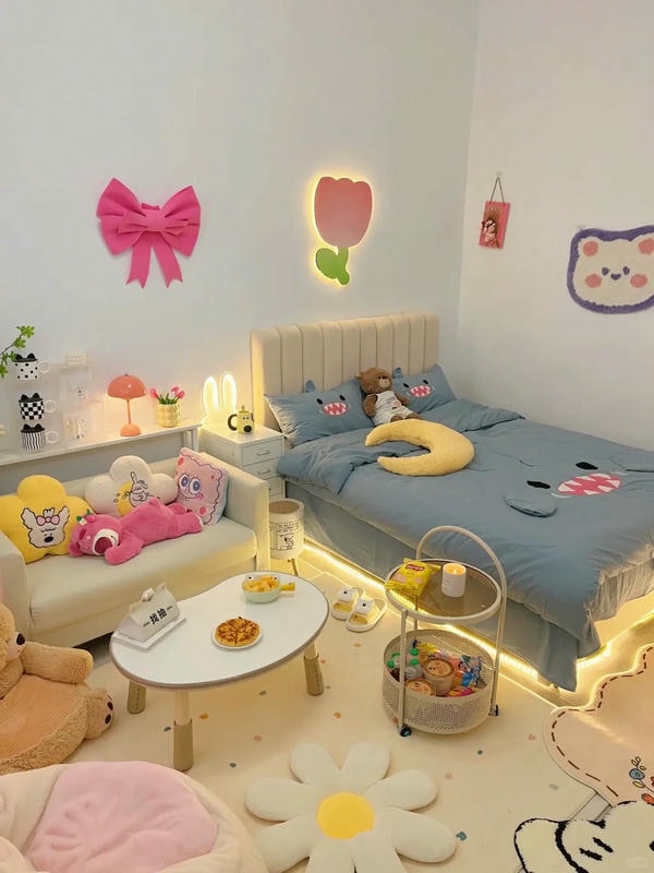 trang trí phòng ngủ nhỏ cho nữ 28