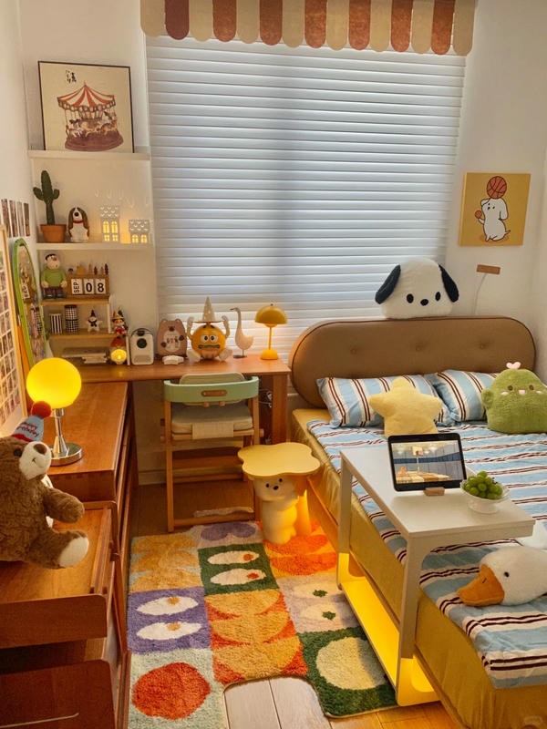 trang trí phòng ngủ nhỏ cho nữ 4