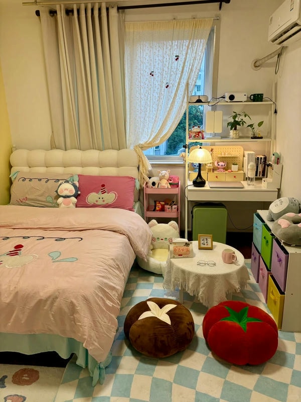 trang trí phòng ngủ nhỏ cho nữ 8