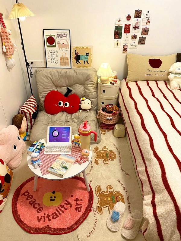 trang trí phòng ngủ nhỏ cho nữ 9