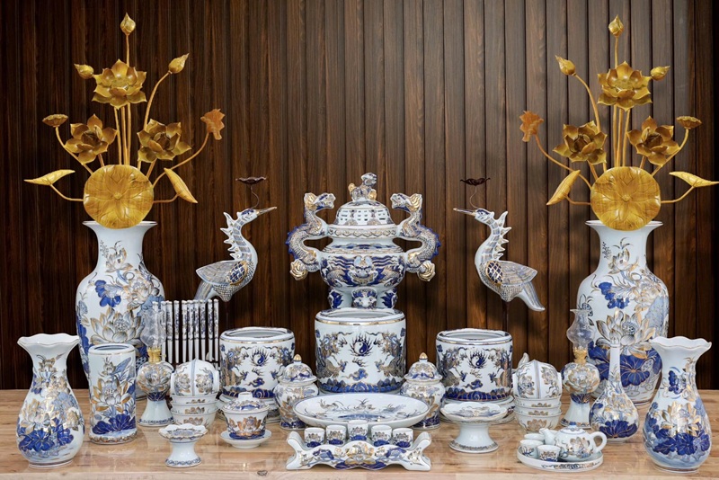 trang trí phòng thờ 23