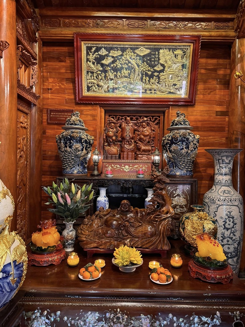 trang trí phòng thờ 36