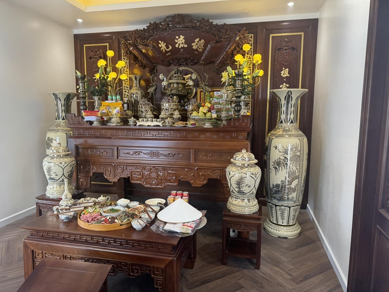 trang trí phòng thờ 38