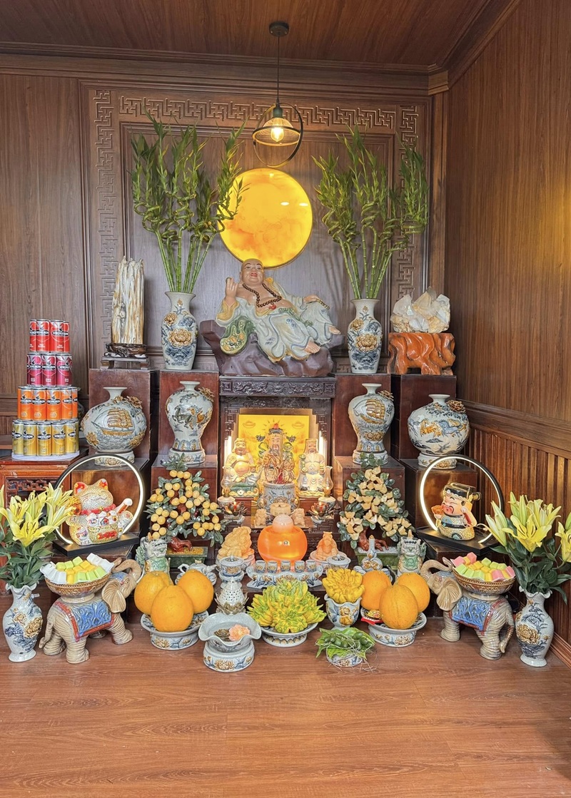 trang trí phòng thờ 39