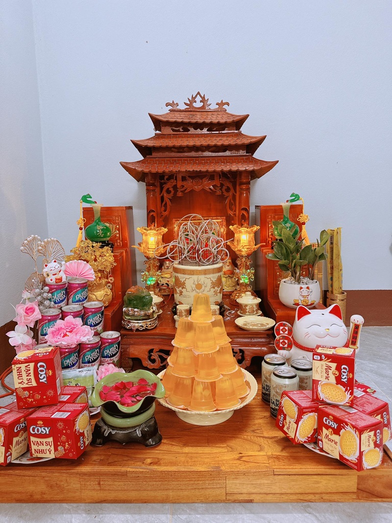 trang trí phòng thờ 7