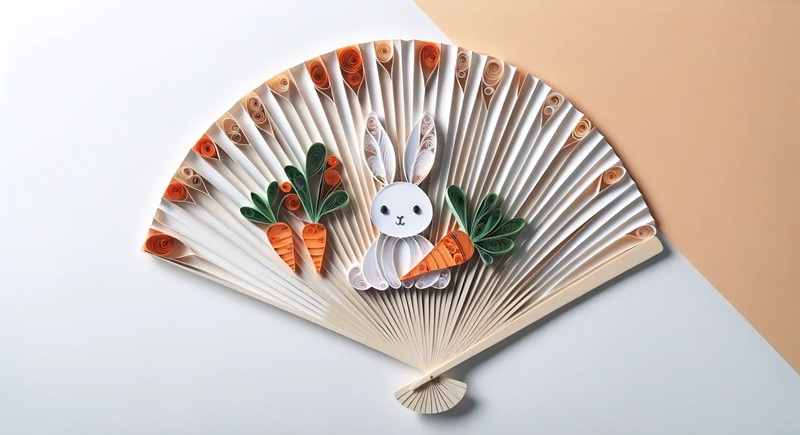 trang trí quạt giấy 37