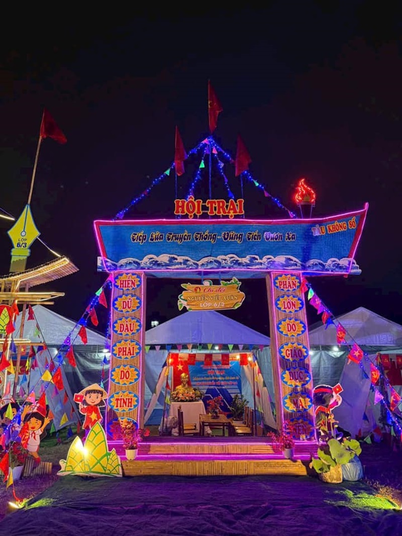 trang trí trại 12