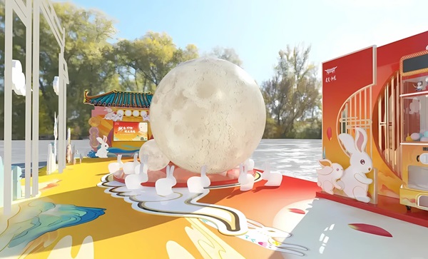 trang trí mâm cỗ trung thu