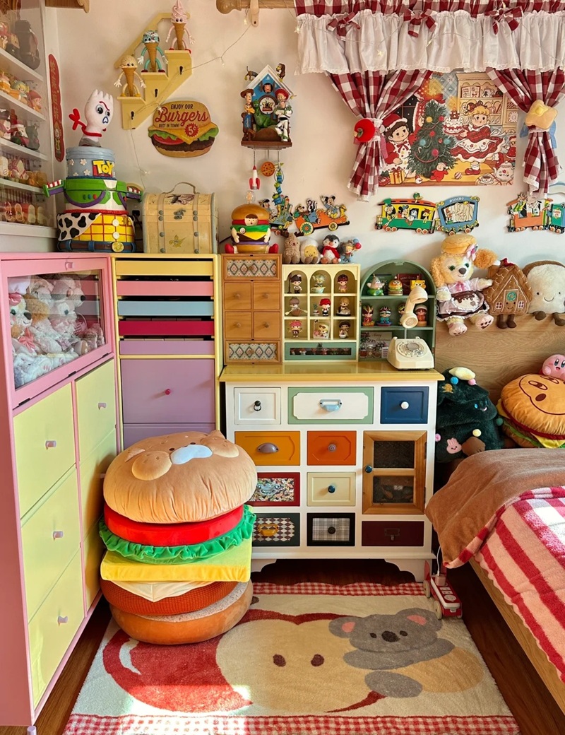 trang trí tường phòng ngủ 13