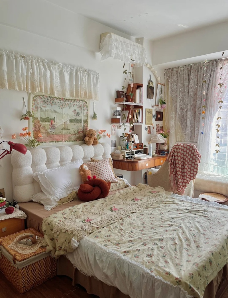 trang trí tường phòng ngủ 18