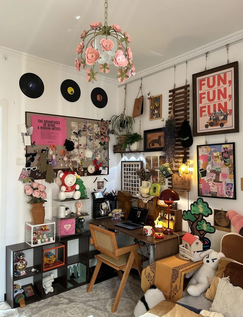 trang trí tường phòng ngủ 25