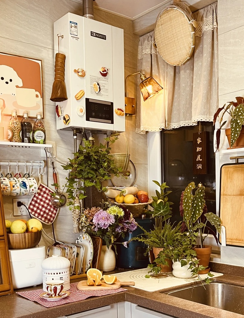 trang trí tường bếp 13