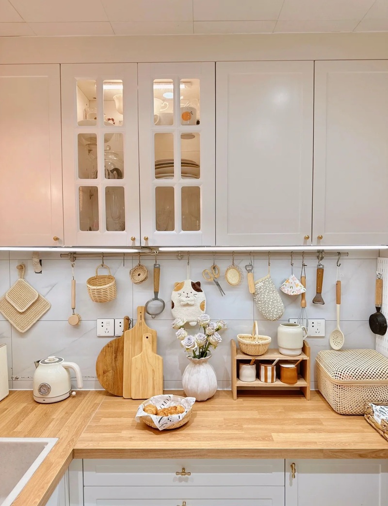 trang trí tường bếp 4