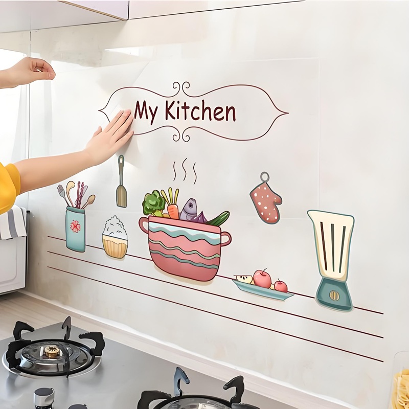 trang trí tường bếp 40