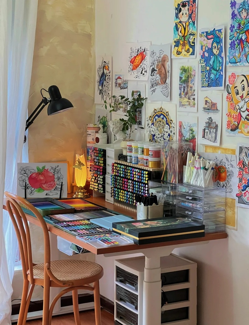 trang trí tường nhà 13