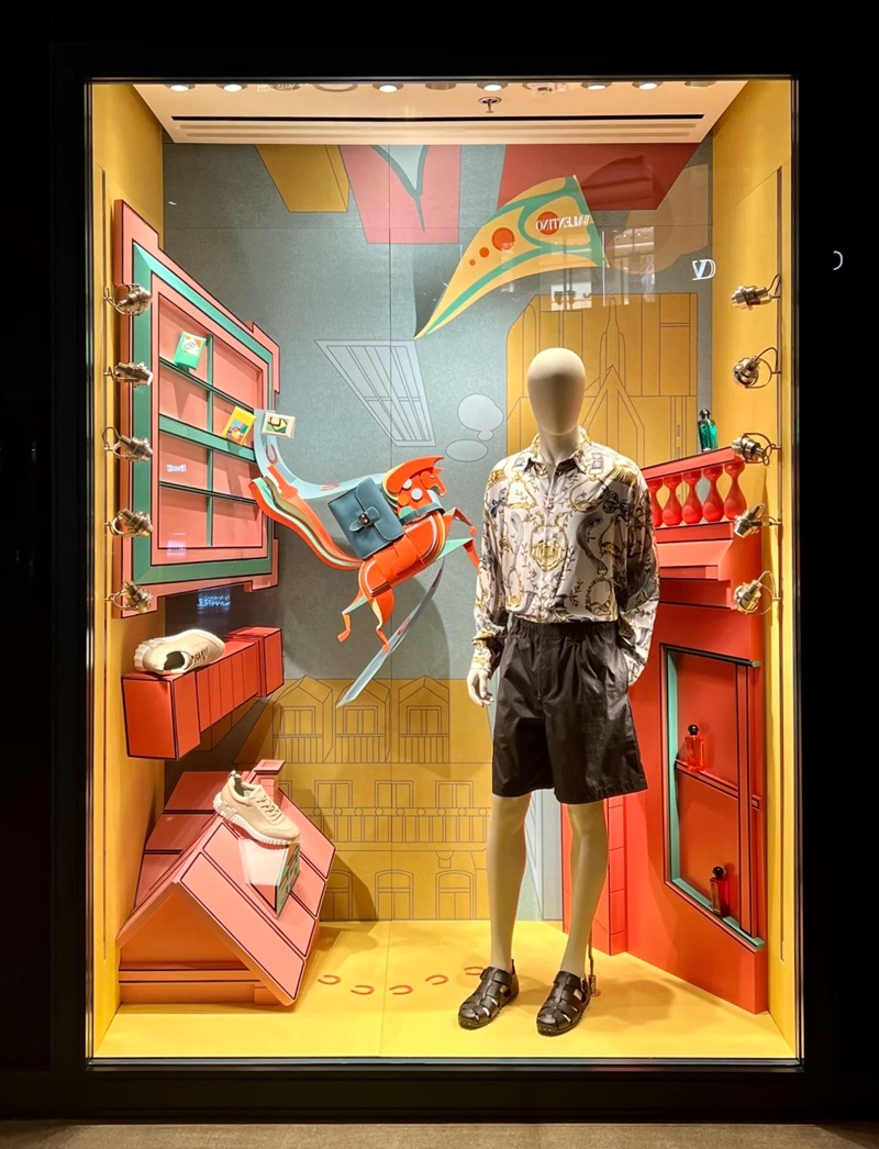 trang trí window display 13