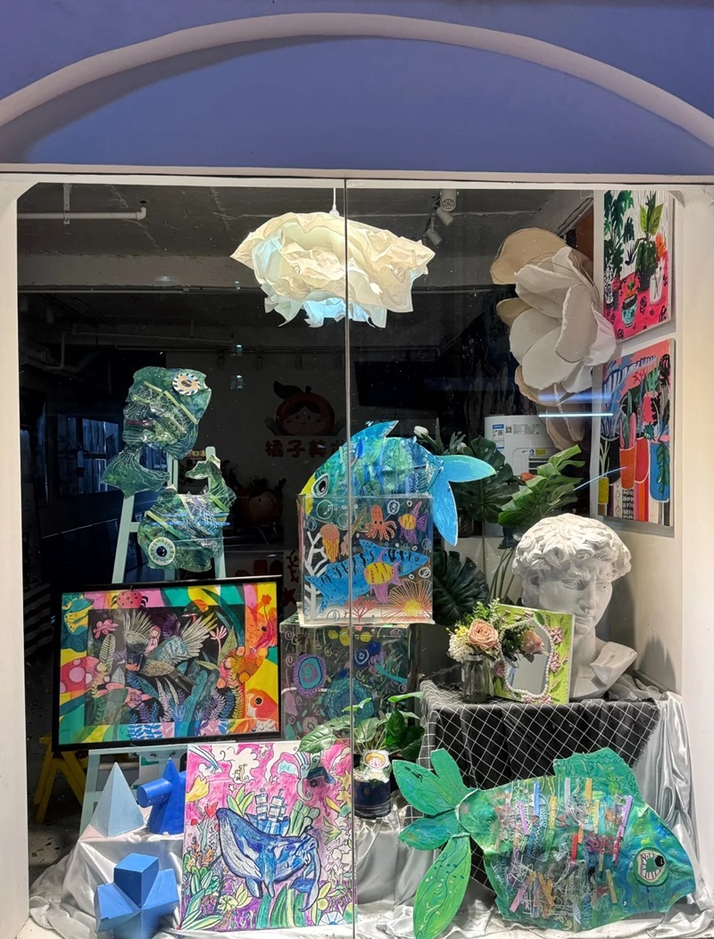 trang trí window display 19